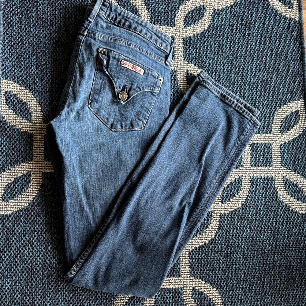 Hudson Jeans Straight Leg in Denim Blue